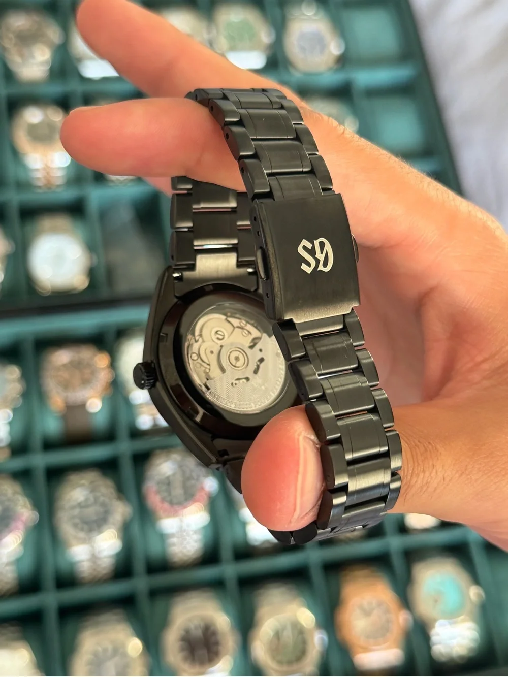 Seiko Mod: Blacked Out Grand Seiko